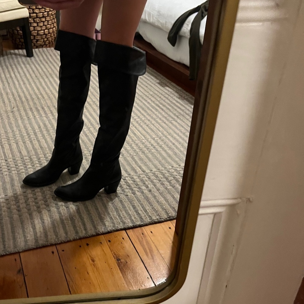 Sendra Black leather Boots